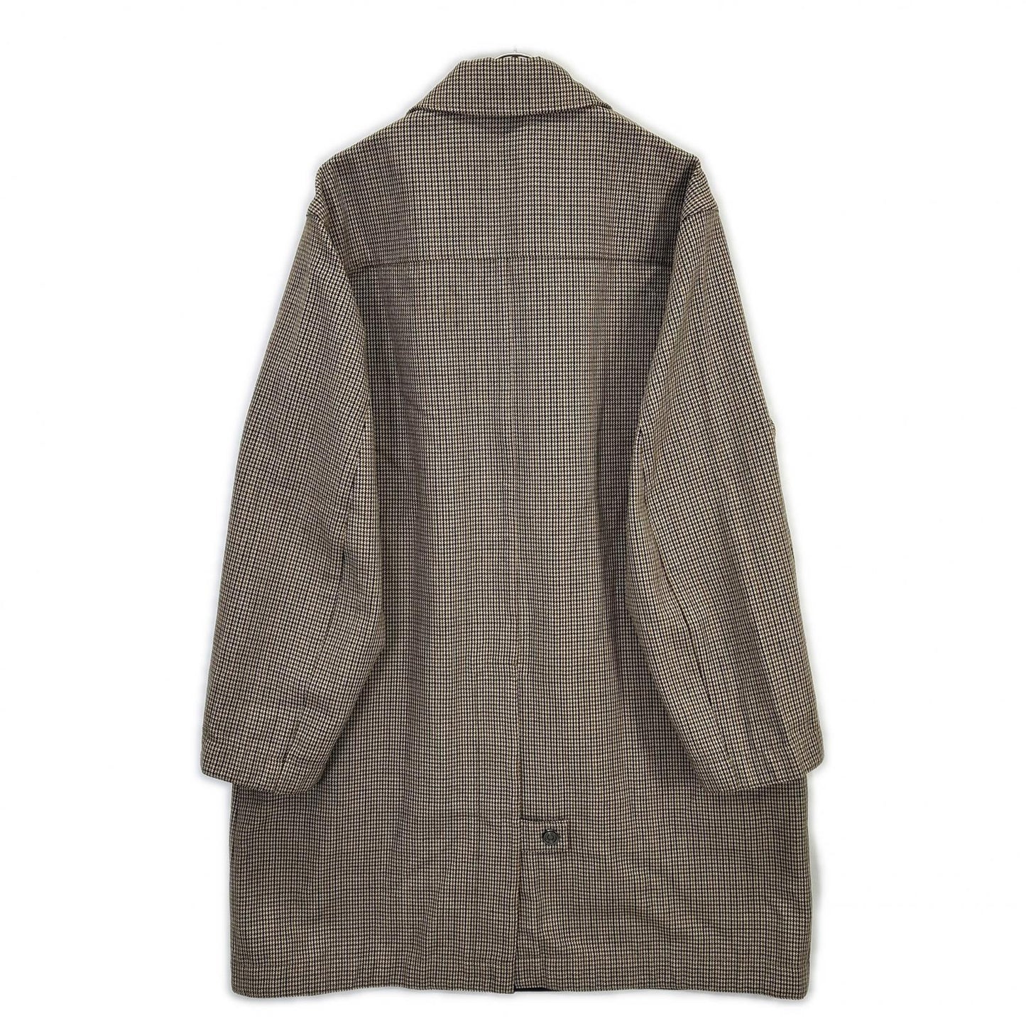 MACKINTOSH マッキントッシュ ﾌﾞﾗｳﾝ GM-1058 ﾊｳﾝﾄﾞﾄｩｰｽ GTS HALKIRK ｺｰﾄ コート 38