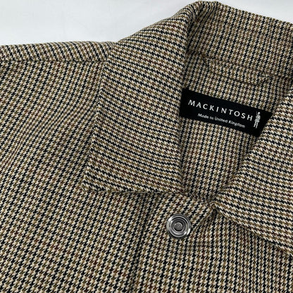 MACKINTOSH マッキントッシュ ブラウン GM-1058 ハウンドトゥース GTS HALKIRK コート コート