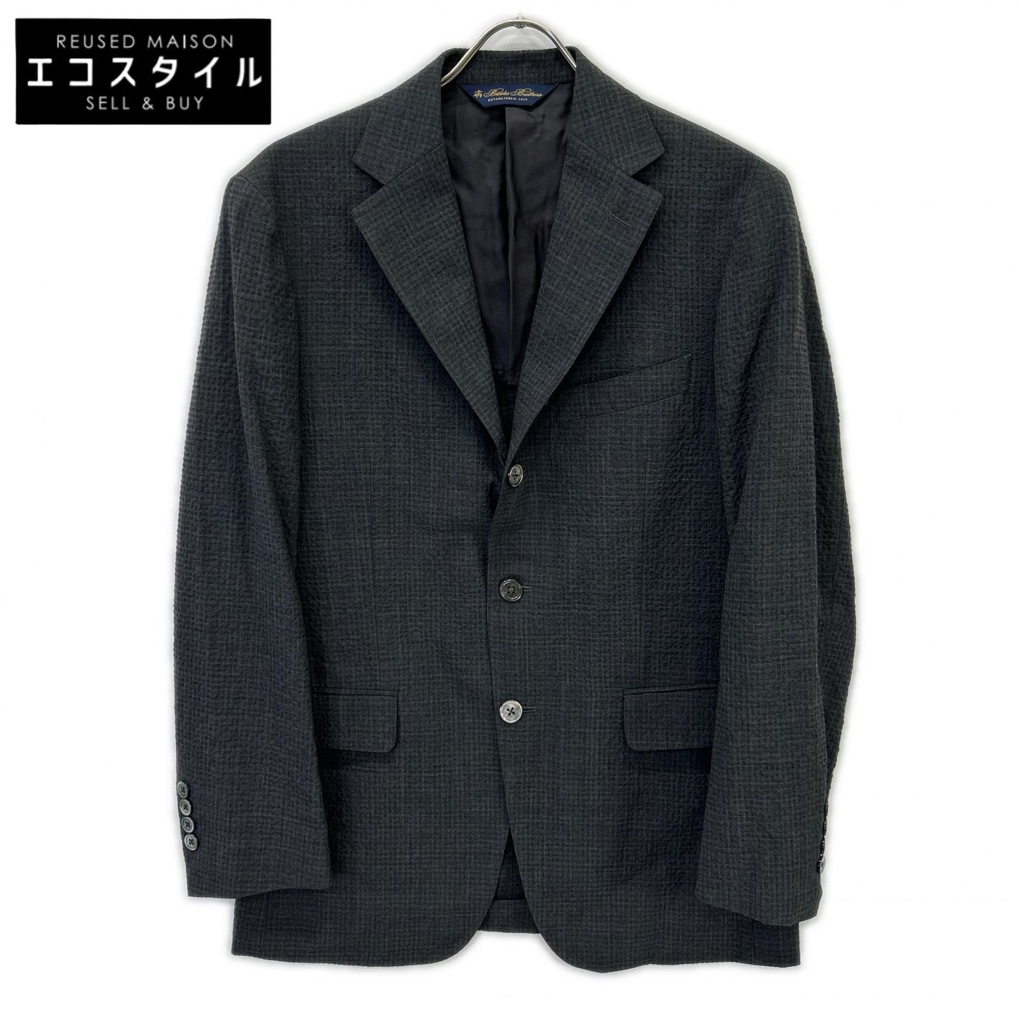 BrooksBrothers ブルックスブラザーズ チャコールグレー 19-15-2326-06 TOKYO FIT テーラードジャケット ジャケット