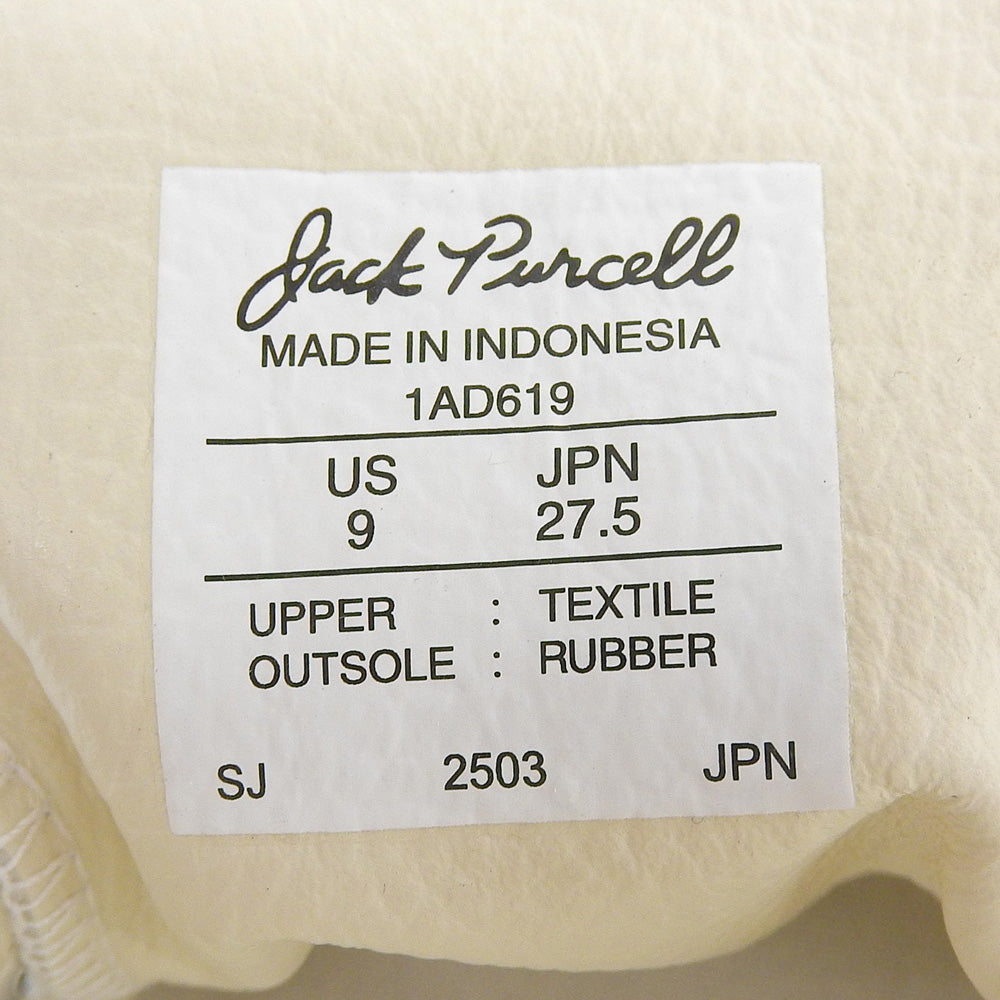 CONVERSE コンバース 新品同様 ジャックパーセル 1935 ローカット スニーカー シューズ メンズ 白 ホワイト 27.5cm 1AD619 シューズ 9(US)