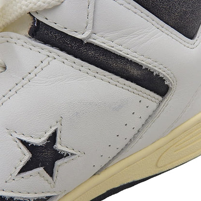 CONVERSE コンバース 美品 WEAPON VTG HI スニーカー シューズ メンズ ホワイト/ブラック 27cm 34201760 シューズ 27