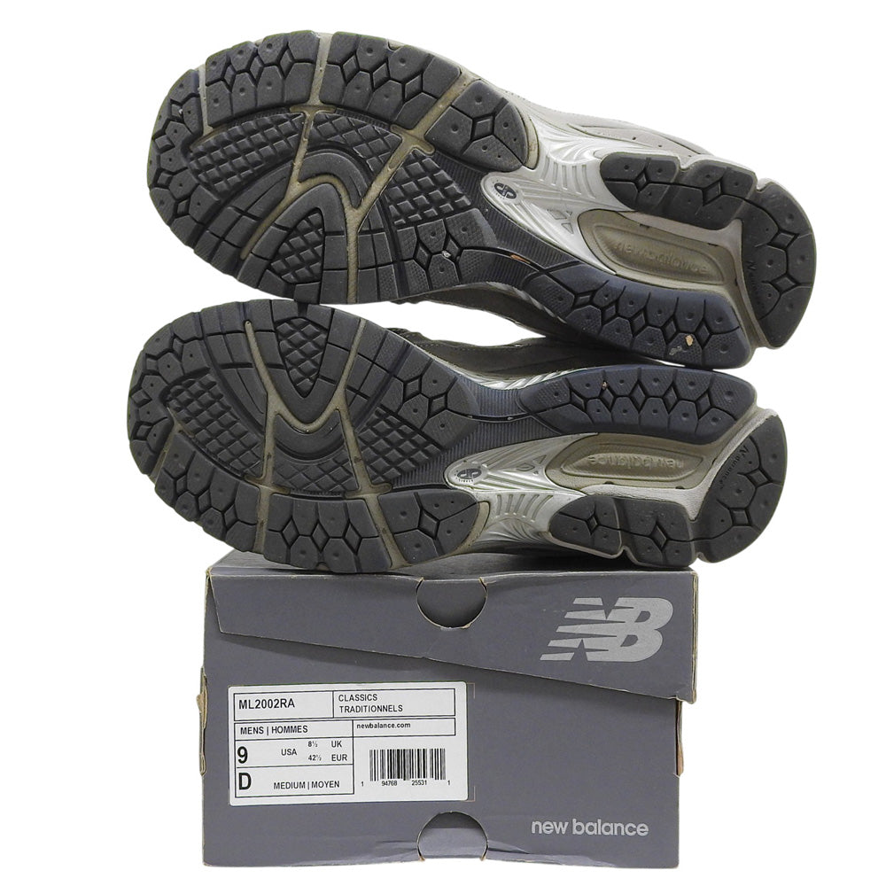 NEW BALANCE ニューバランス スニーカー シューズ メンズ チャコール 27cm ML2002RA シューズ 9(US)
