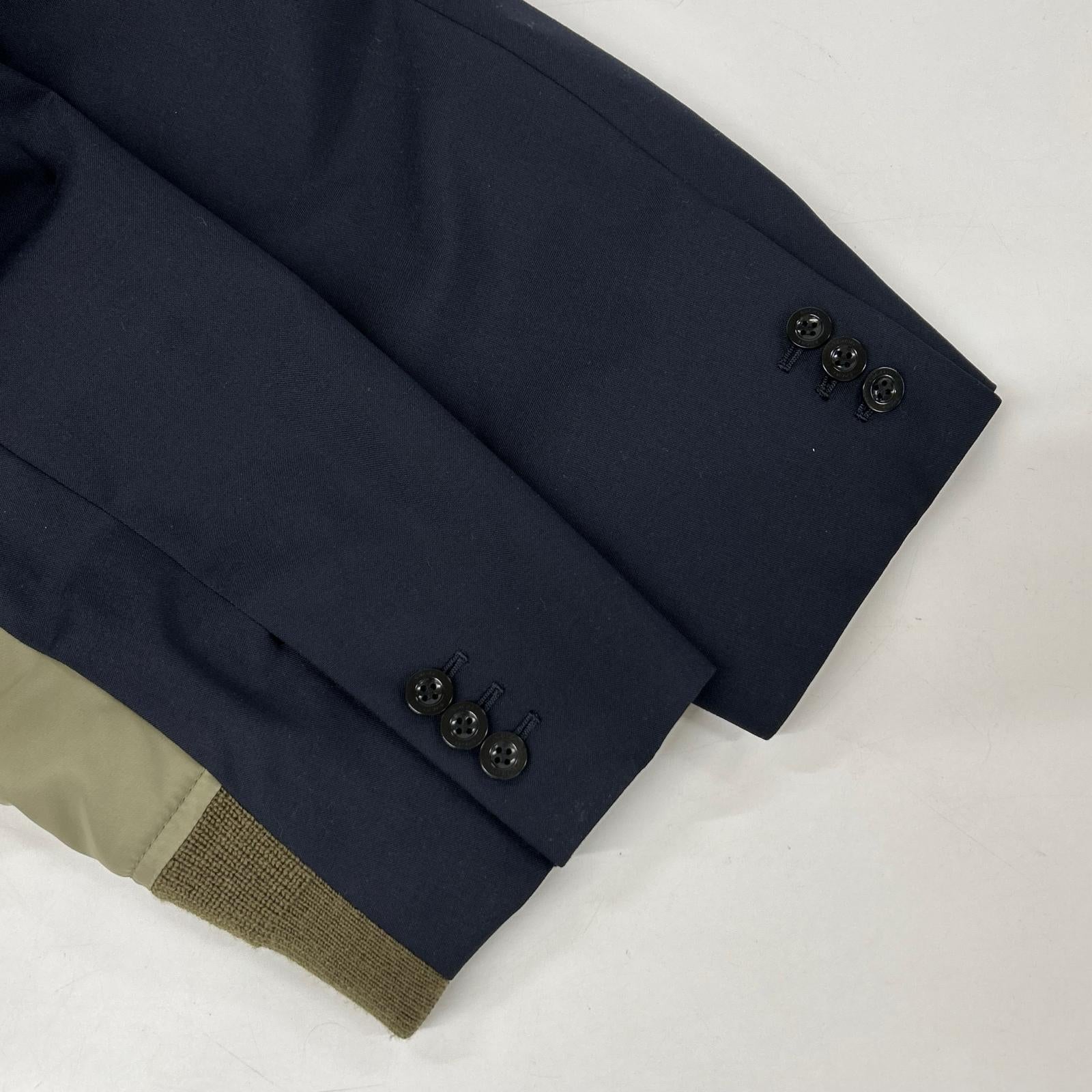 sacai サカイ 【新品同様/24年製】24-03266M Suiting × Nylon Twill