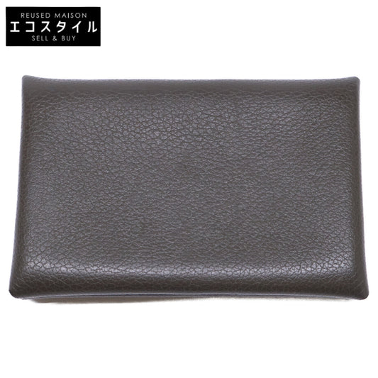 HERMES Calvi Z-Stamp Chevre Card Case