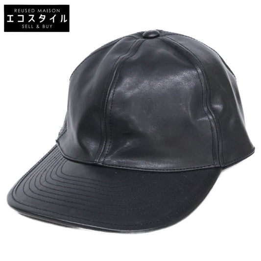 UNNAMED HEADWEAR 无名帽饰 【美品】LEATHER CAP 皮革帽子
