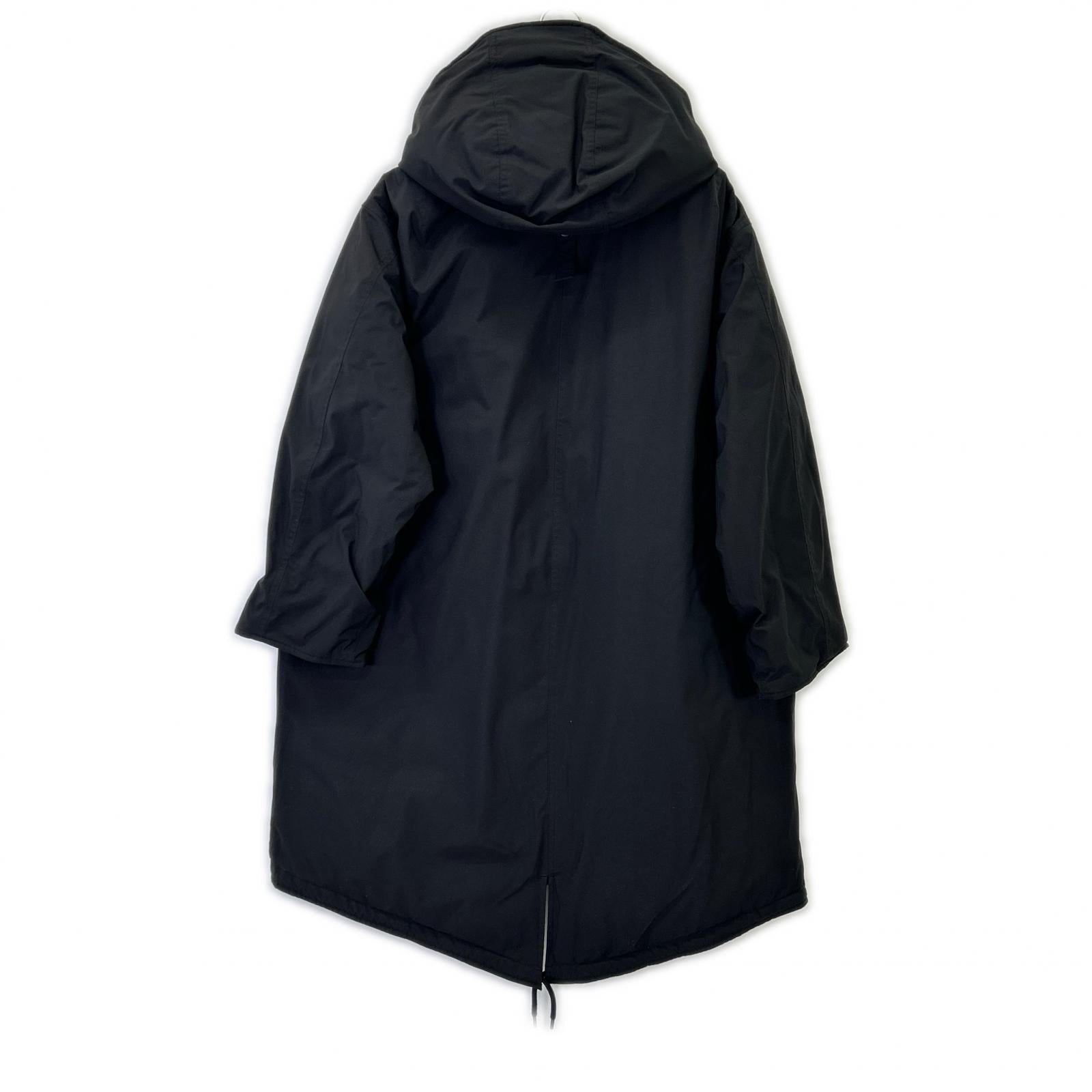 Spick&Span スピック＆スパン ﾌﾞﾗｯｸ 24-020-200-8020 ﾀﾞｳﾝｺｰﾄ コート 36
