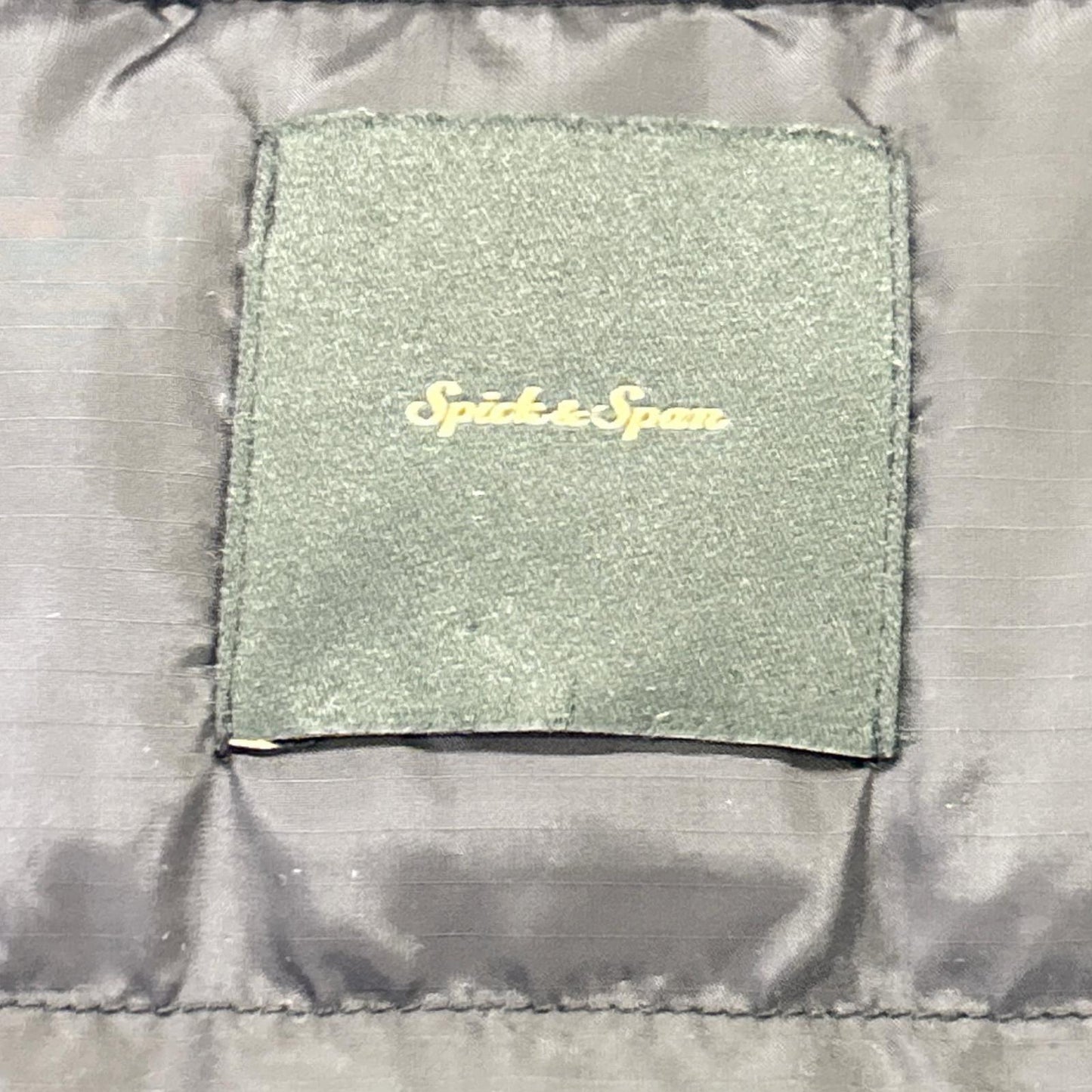 Spick&Span スピック＆スパン ﾌﾞﾗｯｸ 24-020-200-8020 ﾀﾞｳﾝｺｰﾄ コート 36
