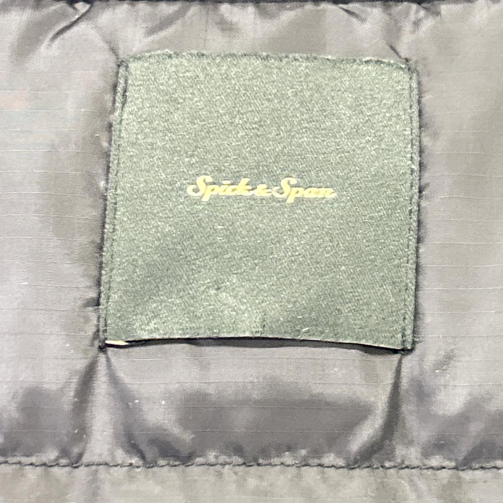 Spick&Span スピック＆スパン ﾌﾞﾗｯｸ 24-020-200-8020 ﾀﾞｳﾝｺｰﾄ コート 36