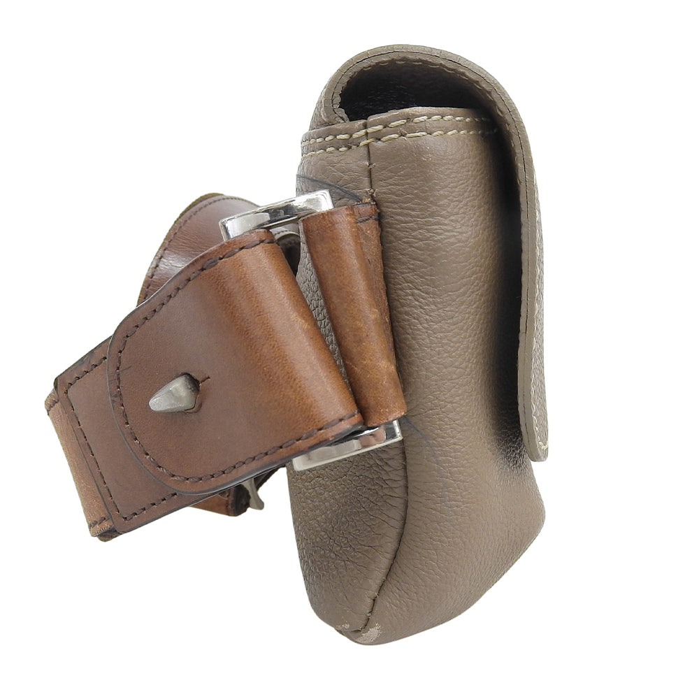 WILDSWANS ワイルドスワンズ PISTE レザー ボディバッグ ウエストバッグ レディース ブラウングレー ボディバッグ