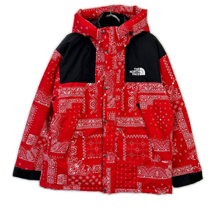 THE NORTH FACE ノースフェイス レッド バンダナ柄 NJ2DN63B ノベルティアルティメットダウンジャケット ジャケット