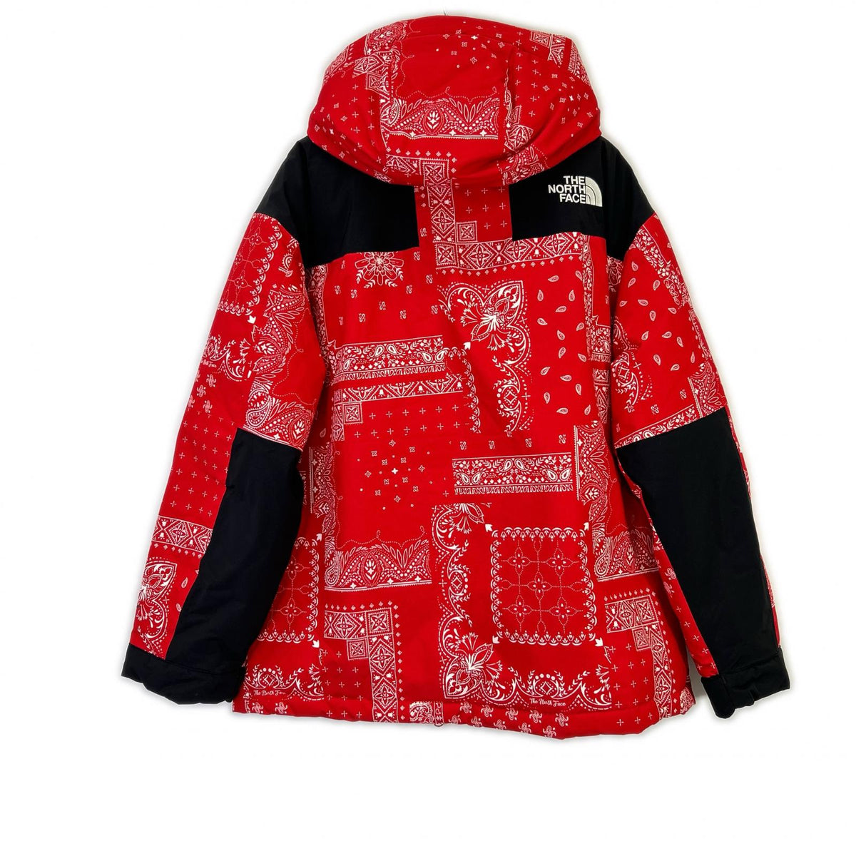 THE NORTH FACE 北面 红色 腰果花纹 NJ2DN63B NOVELTY ULTIMATE 羽绒服 夹克 2XL