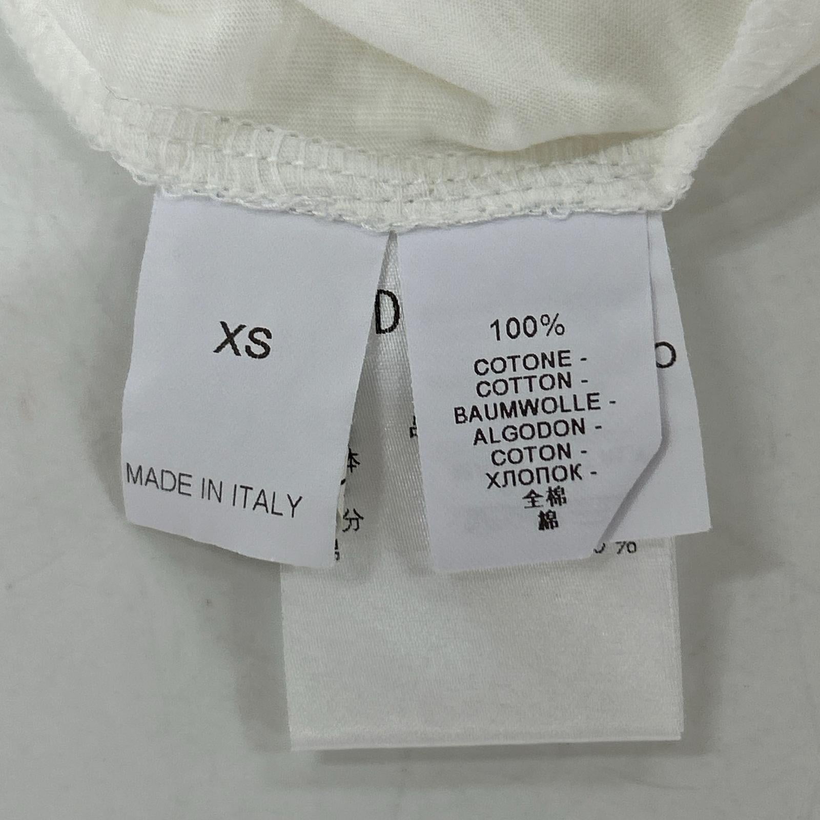 BRUNELLO CUCINELLI ブルネロクチネリ アイボリー DW9228221 SLIM FIT コットン Tシャツ トップス
