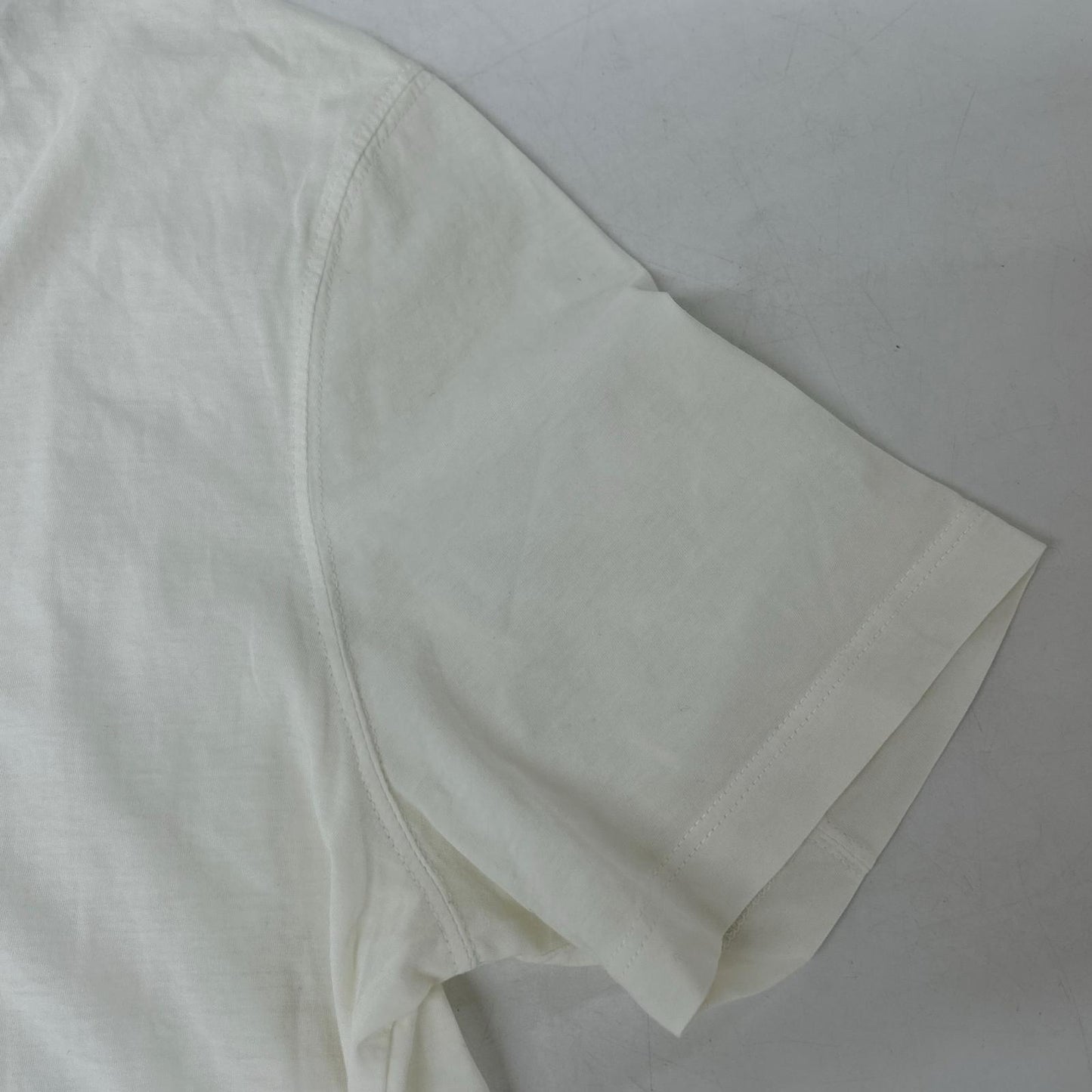 BRUNELLO CUCINELLI ブルネロクチネリ アイボリー DW9228221 SLIM FIT コットン Tシャツ トップス