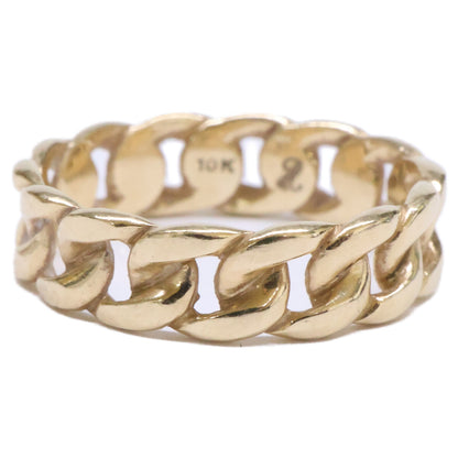 AVALANCHE 【Excellent Condition】2-3419-01 10K MIAMI CUBAN LINKS Miami Ring
