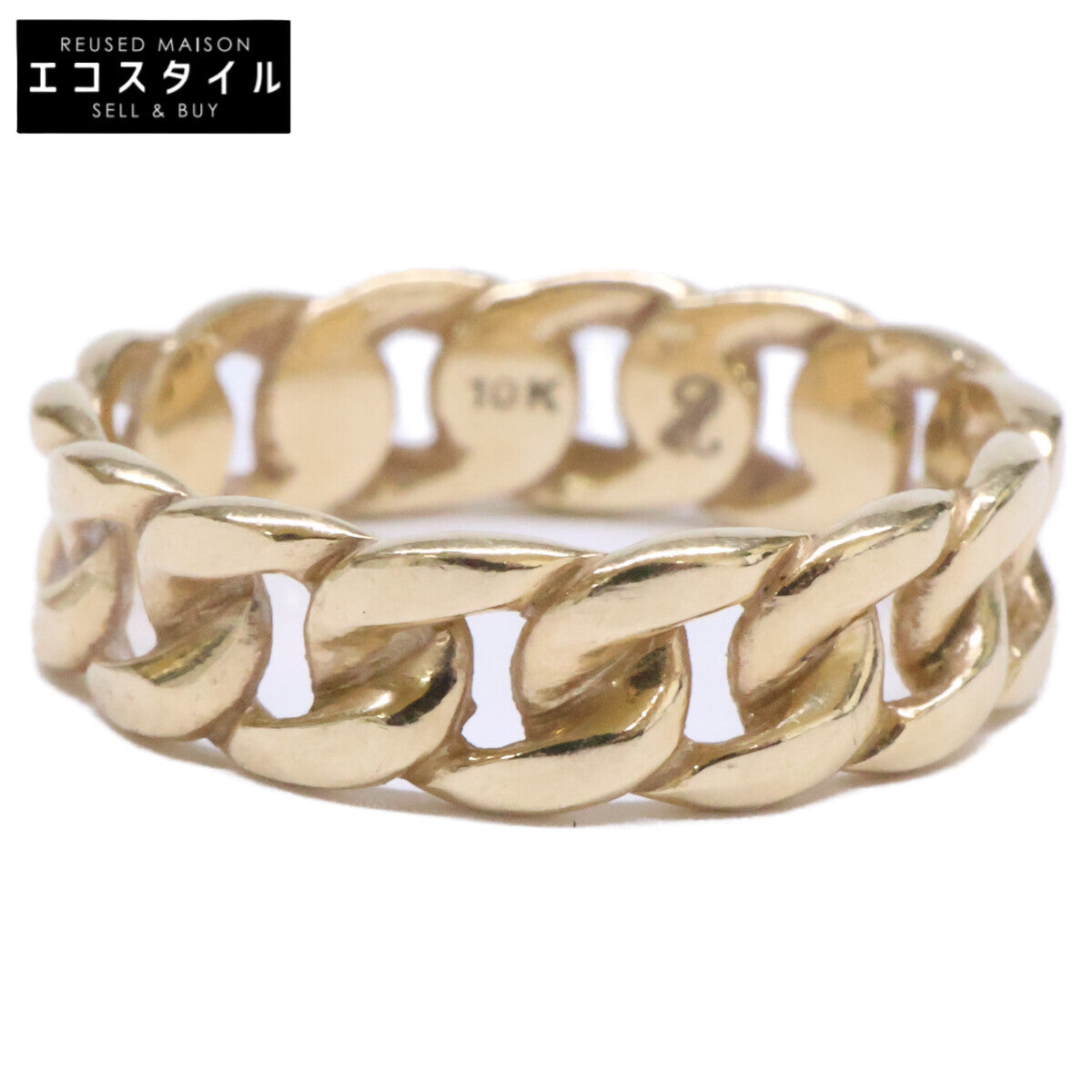 AVALANCHE 【Excellent Condition】2-3419-01 10K MIAMI CUBAN LINKS Miami Ring