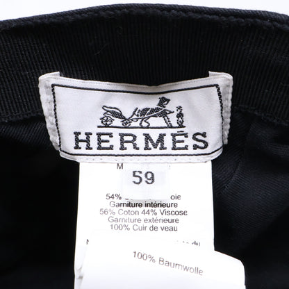 HERMES エルメス H242068N ネバダ Hストライプ キャップ 帽子