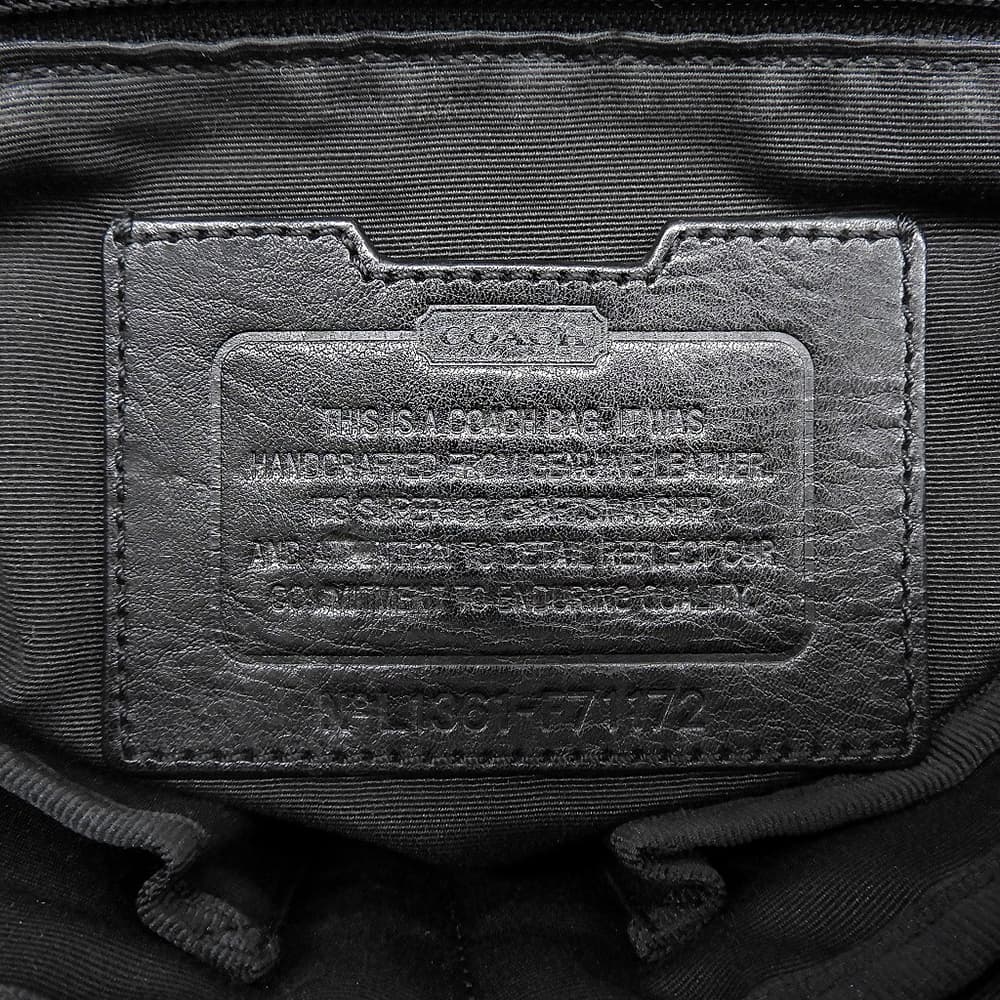 COACH コーチ シグネチャー ショルダーバッグ レディース ブラック F71172 ショルダーバッグ