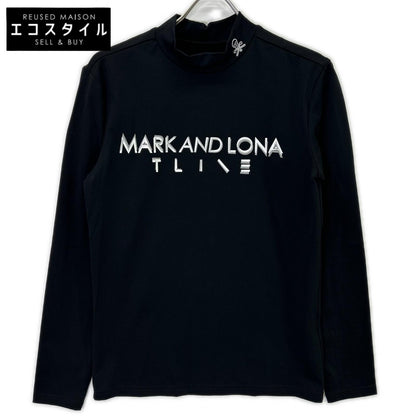 MARK&LONA マークアンドロナ ブラック MXM-5C-AA71 シグ サーモ モックネック シャツ トップス