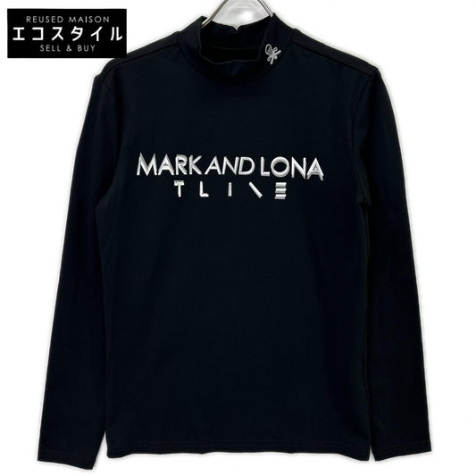 MARK&LONA マークアンドロナ ブラック MXM-5C-AA71 シグ サーモ モックネック シャツ トップス