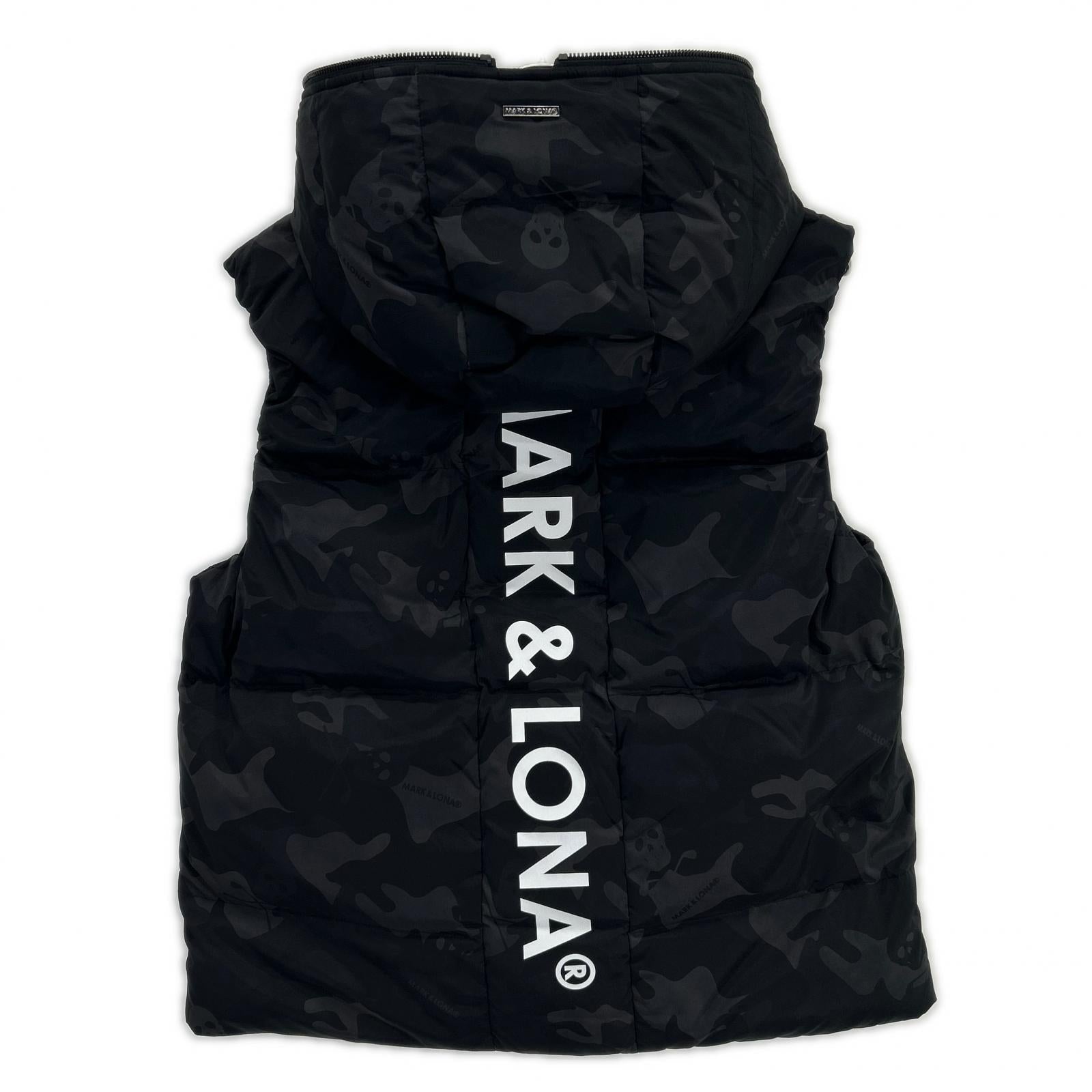 MARK&LONA マークアンドロナ ブラック MXM-5C-AD12 ACD カモ グースダウン ベスト ベスト