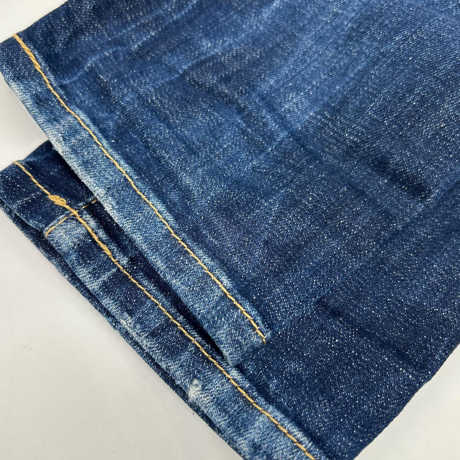 DSQUARED2 Indigo S74LB1660 SKATER Stretch Distressed Denim Bottoms