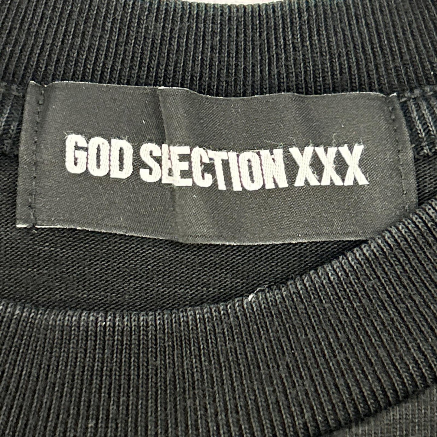 GOD SELECTION XXX GX-A24-LT-11 黑色 印花 长袖 衬衫 上衣