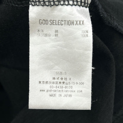 GOD SELECTION XXX GX-A24-LT-11 黑色 印花 长袖 衬衫 上衣