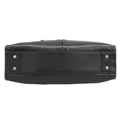 STEFANOMANO Stefano Mano Leather 2-Way Briefcase Business Bag Men's Black Business Bag Briefcase