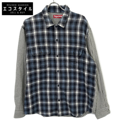 Supreme シュプリーム 23AW マルチカラー 総柄 Houndstooth Plaid Flannel Shirt トップス