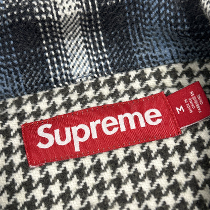 Supreme シュプリーム 23AW マルチカラー 総柄 Houndstooth Plaid Flannel Shirt トップス