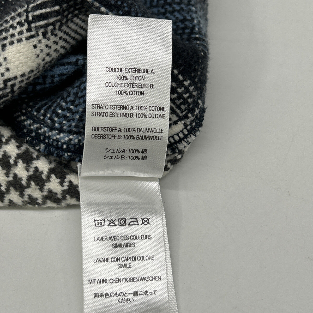 Supreme シュプリーム 23AW マルチカラー 総柄 Houndstooth Plaid Flannel Shirt トップス