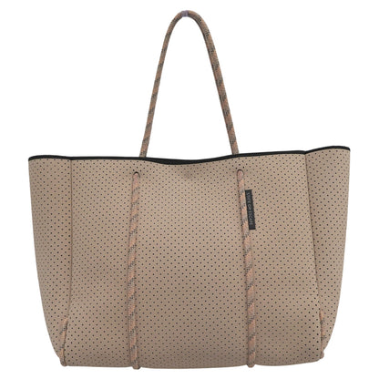 State of Escape Escape Tote Bag Women's Pink Beige Tote Bag