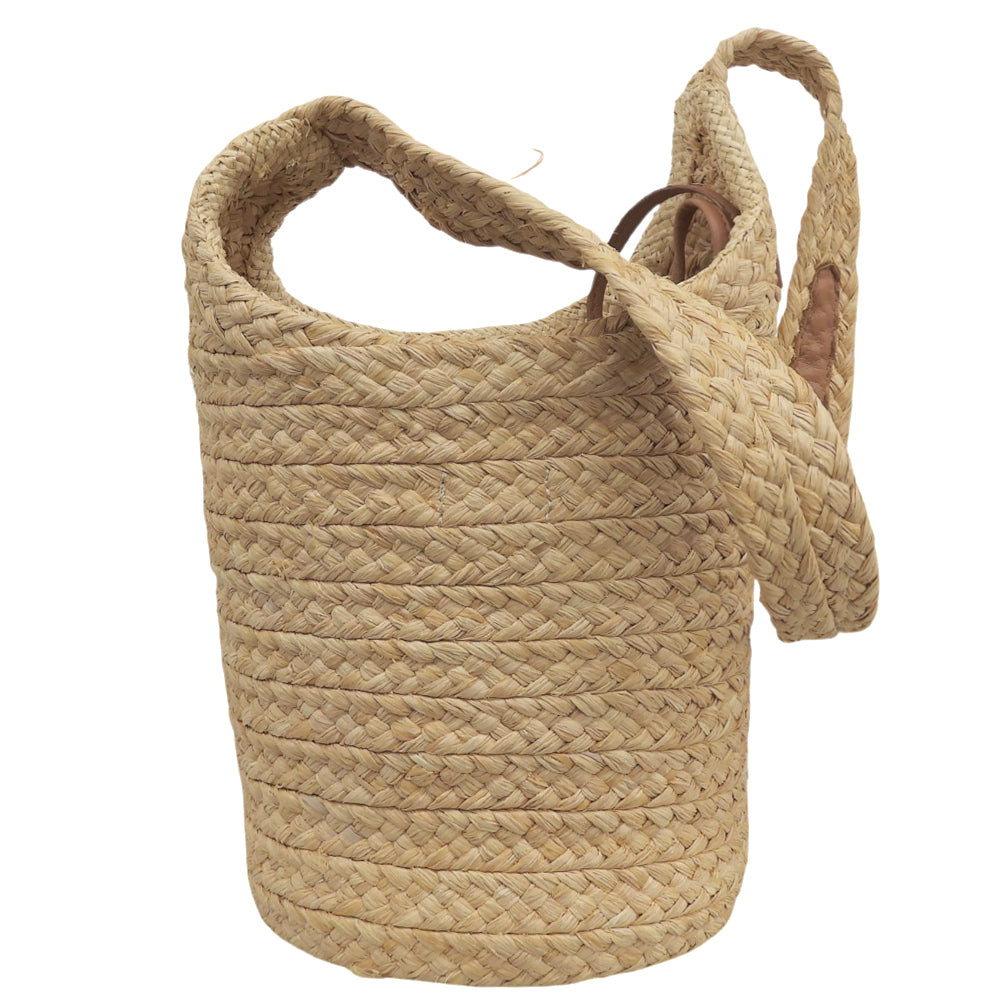 HELEN KAMINSKI Raffia One-Shoulder Bag Women's Beige Shoulder Bag