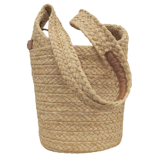 HELEN KAMINSKI Raffia One-Shoulder Bag Women's Beige Shoulder Bag