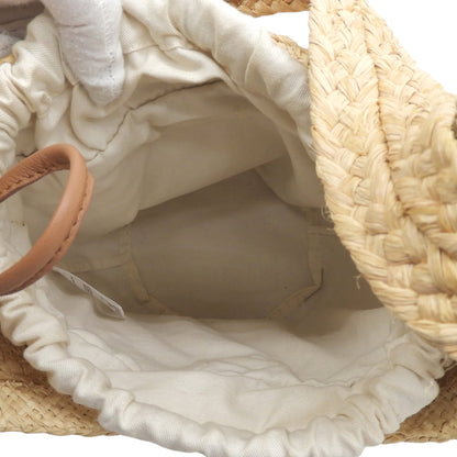 HELEN KAMINSKI Raffia One-Shoulder Bag Women's Beige Shoulder Bag