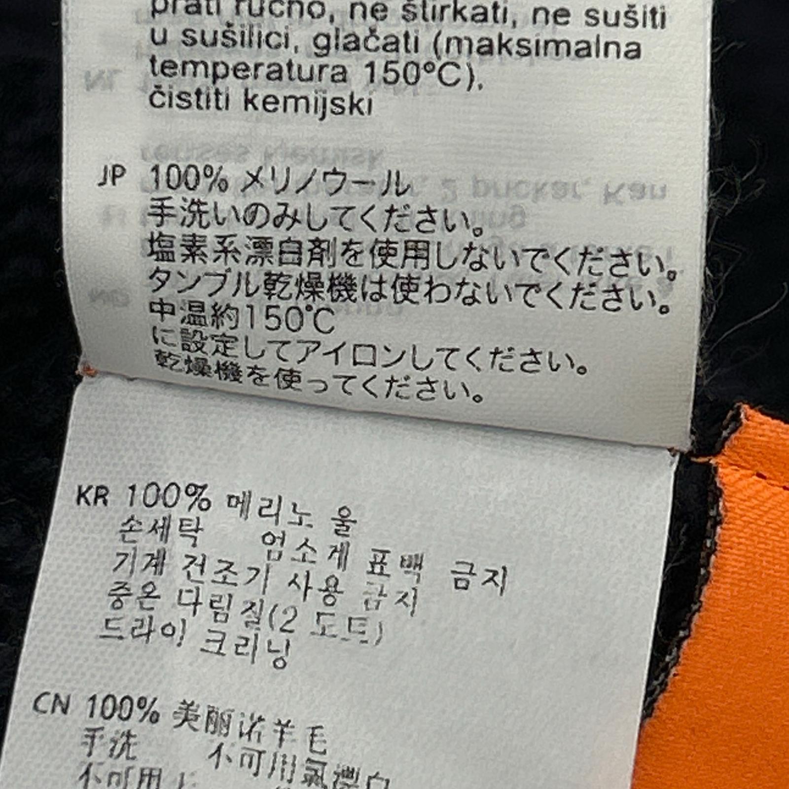 ANDERSEN-ANDERSEN アンデルセンアンデルセン ネイビー ローゲージ ニットセーター トップス