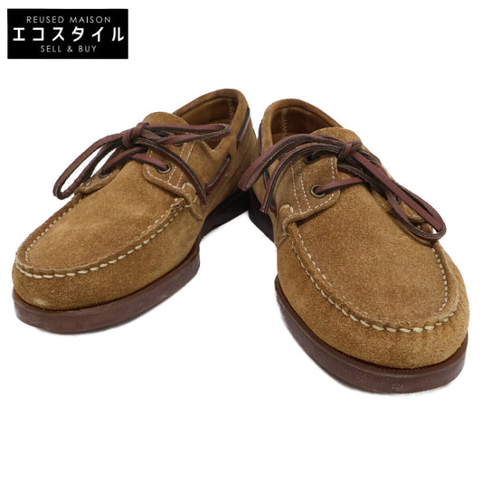 Paraboot パラブーツ 美品 0120 ｽｴｰﾄﾞ BARTH MARINE ﾃﾞｯｷｼｭｰｽﾞ シューズ 6 1/2