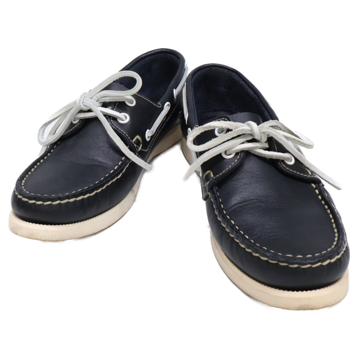 Paraboot 帕拉ブーツ 1219 皮革 BARTH MARINE 甲板鞋 鞋子