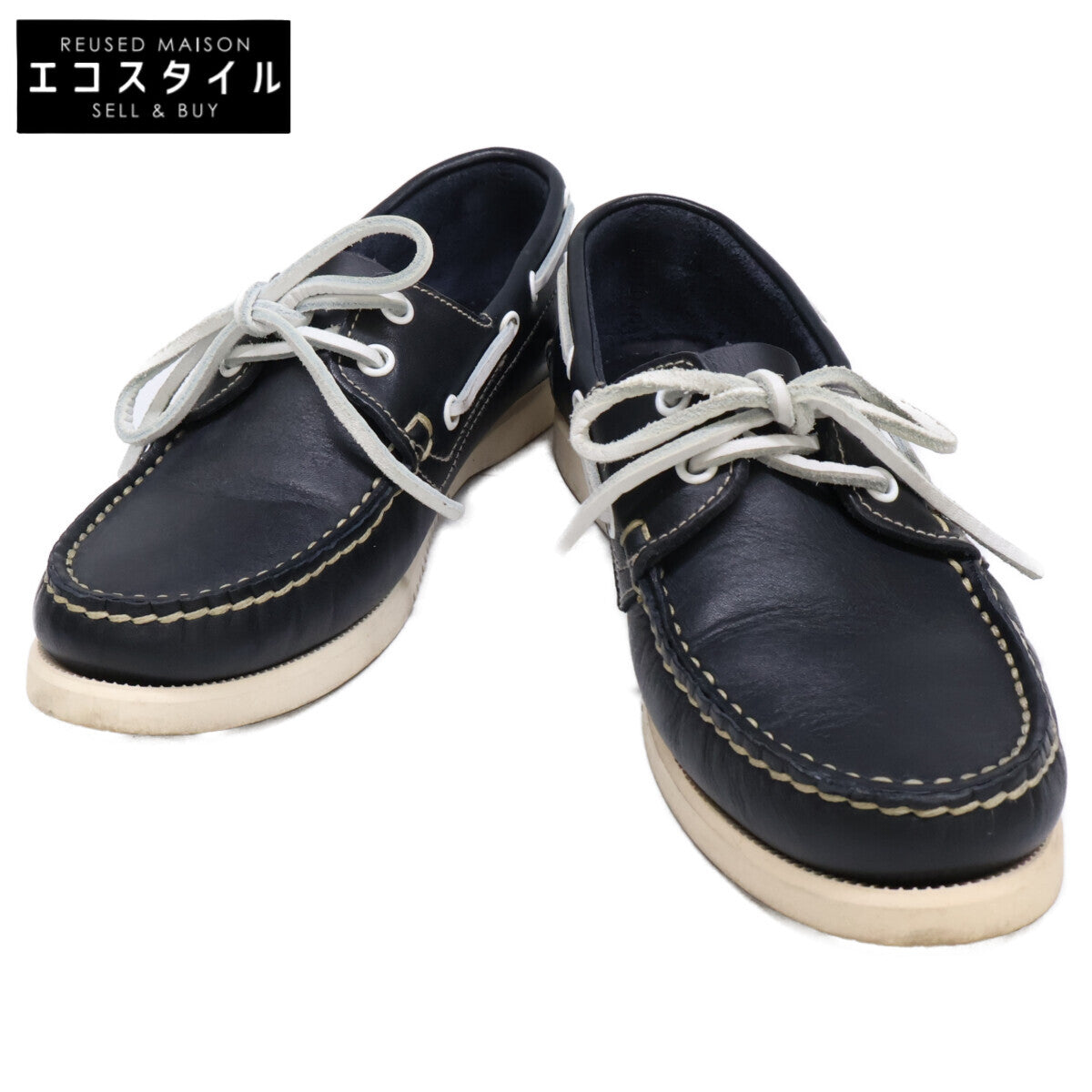 Paraboot 帕拉ブーツ 1219 皮革 BARTH MARINE 甲板鞋 鞋子