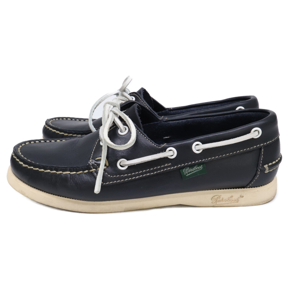 Paraboot 帕拉ブーツ 1219 皮革 BARTH MARINE 甲板鞋 鞋子