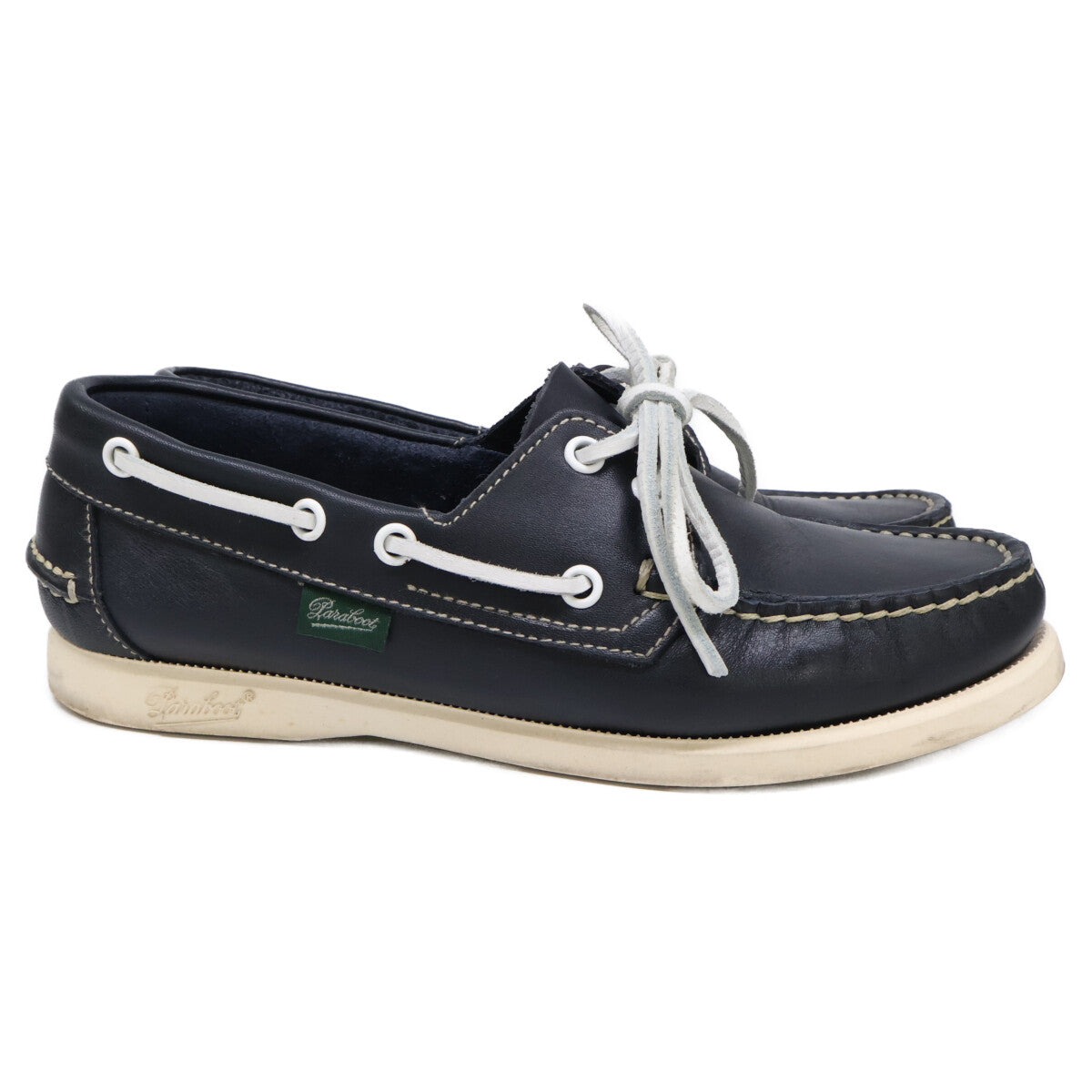 Paraboot 帕拉ブーツ 1219 皮革 BARTH MARINE 甲板鞋 鞋子
