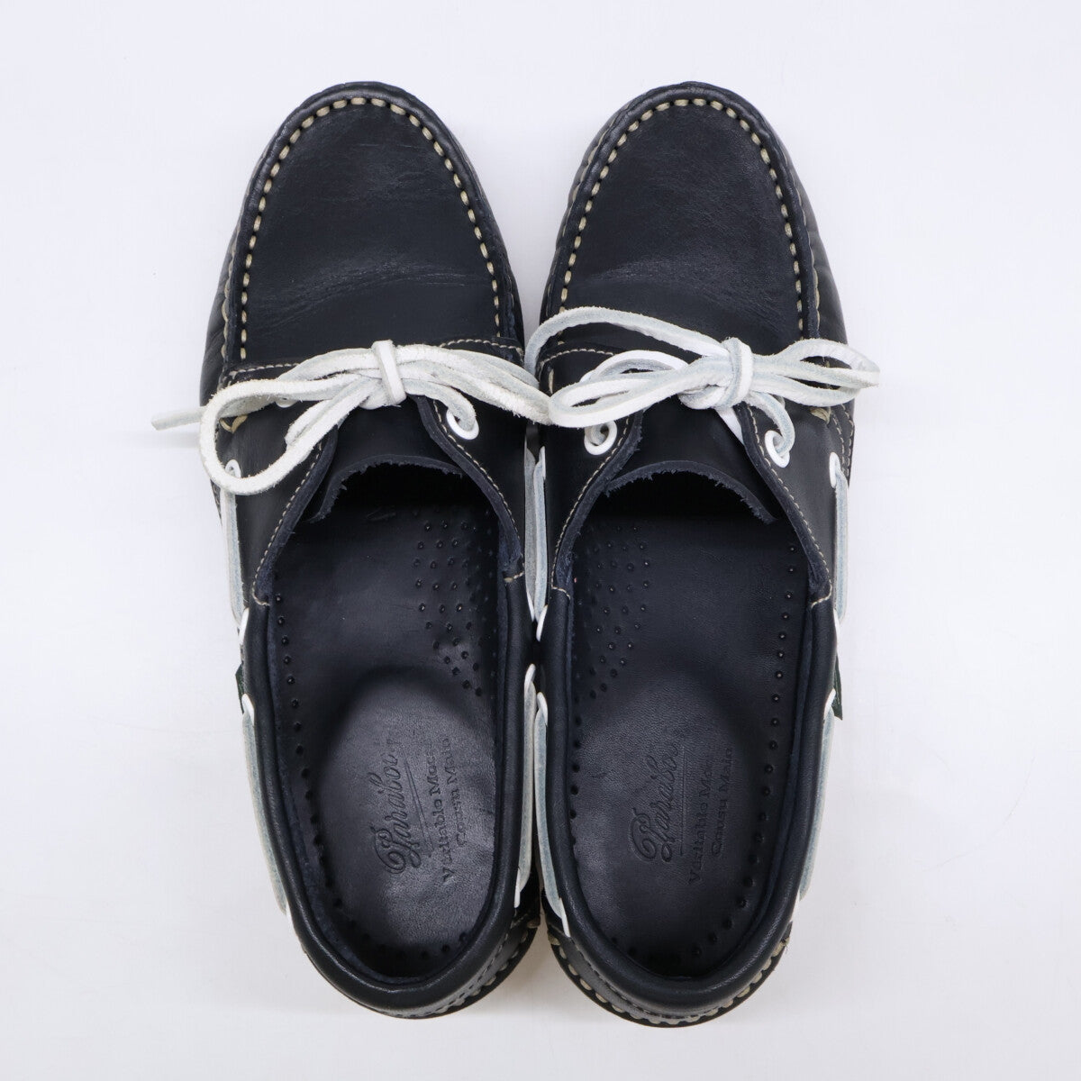 Paraboot 帕拉ブーツ 1219 皮革 BARTH MARINE 甲板鞋 鞋子