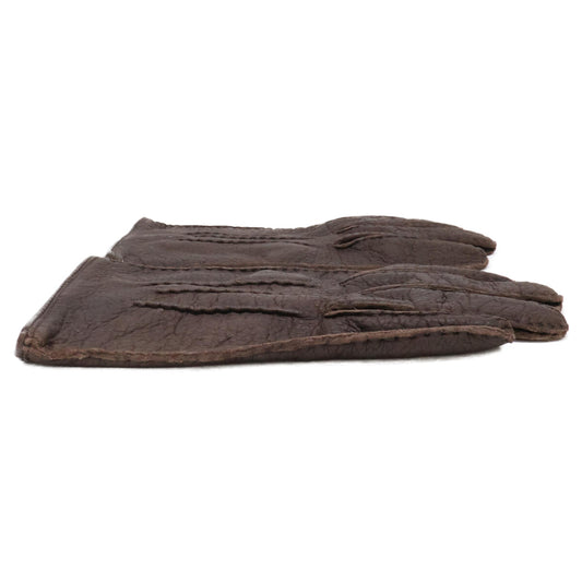 [Excellent Condition] 15-1043 Peccary Unlined Gloves 7 1/2 Men's