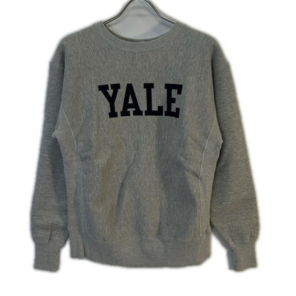 Champion Gray Reverse Weave YALE Sweatshirt Top