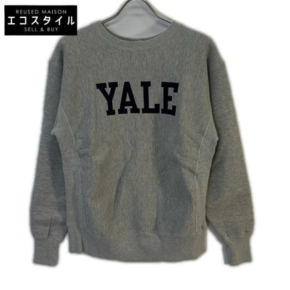Champion Gray Reverse Weave YALE Sweatshirt Top