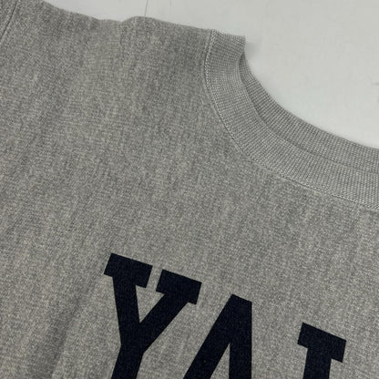Champion Gray Reverse Weave YALE Sweatshirt Top