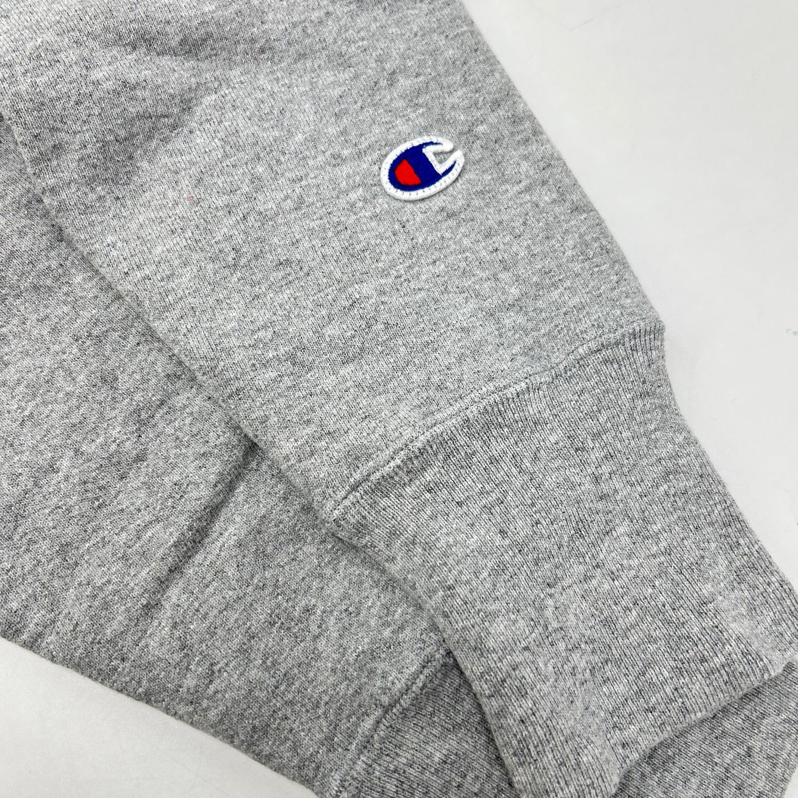 Champion チャンピオン グレー リバースウィーブ スウェットフーディ USA製 トップス