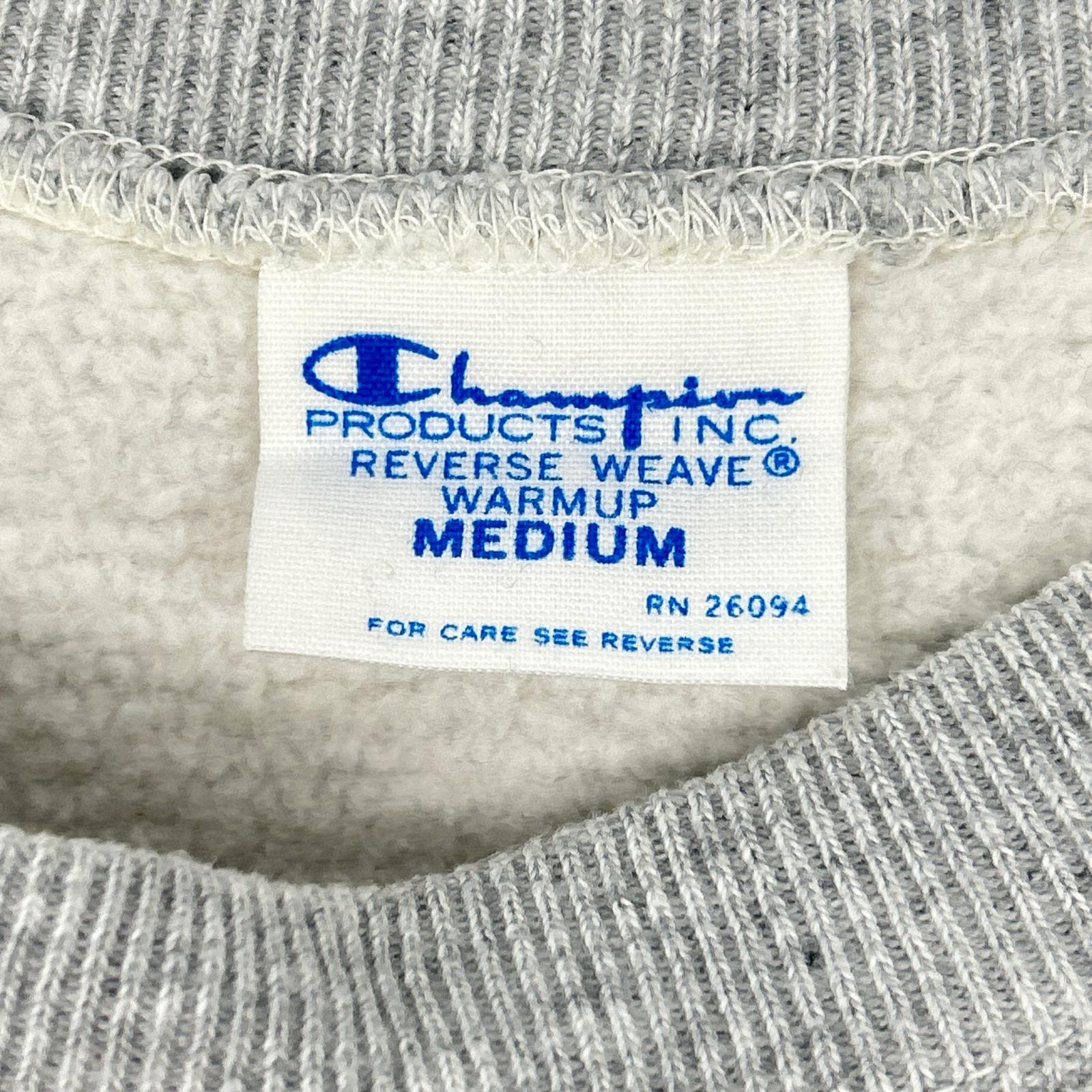 Champion チャンピオン グレー リバースウィーブ SOUTH スウェットシャツ MEDIUM Champion チャンピオン グレー リバースウィーブ SOUTH スウェット
