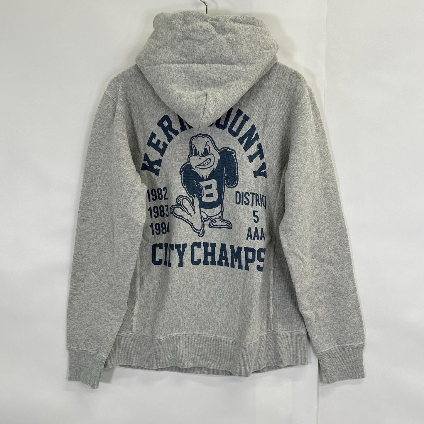 Champion 冠军 灰色 Reverse Weave KERN COUNTY 亨利领套头连帽衫 上衣