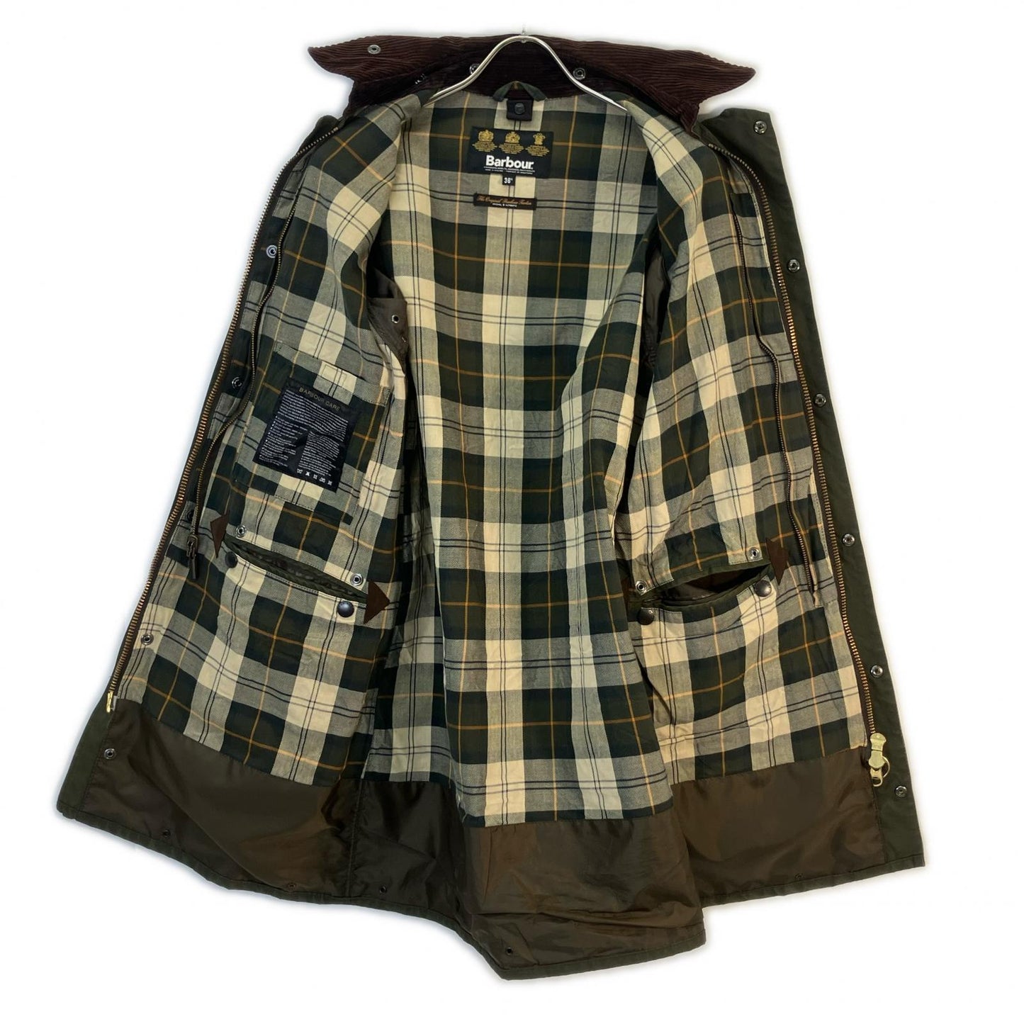 Barbour バブアー グリーン SL BORDER MWX0534SG91 ワックスドコットン コート コート